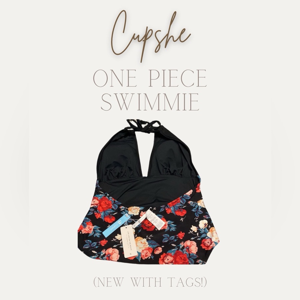 Xl Rose one piece from cupshe